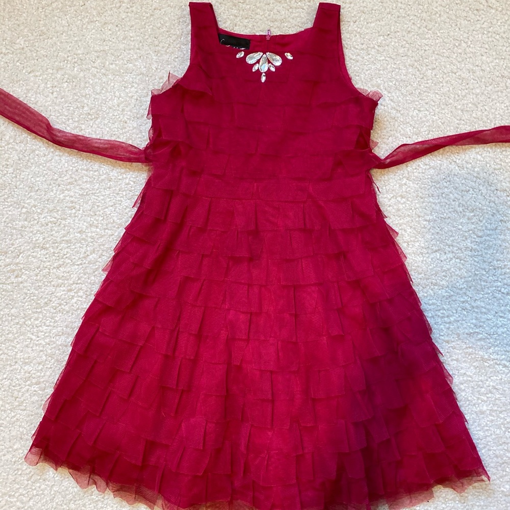 Biscotte red dress